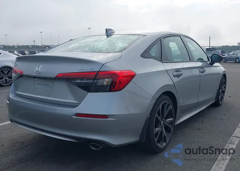 2022 Honda Civic Sport из США, поврежденный, VIN 2HGFE2F52NH584061